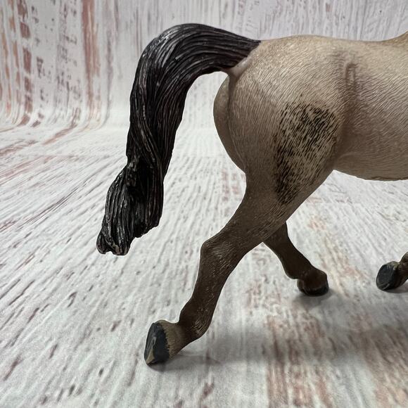 Schleich Grey Arabian Horse 73527 Figure 2013 Braids 5" - Picture 6 of 12